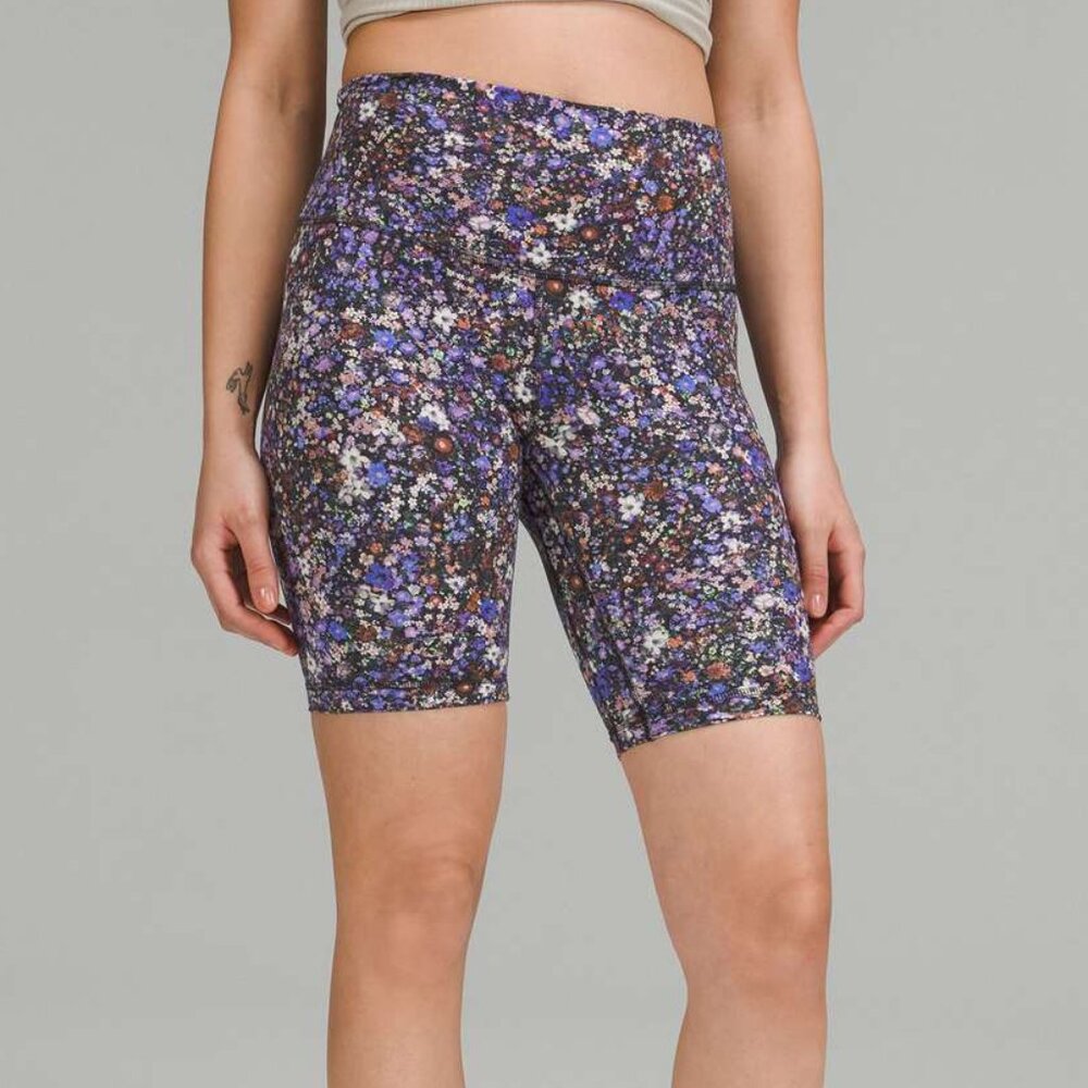 Lululemon Align High Rise Short 8" - Flower Burst Multi